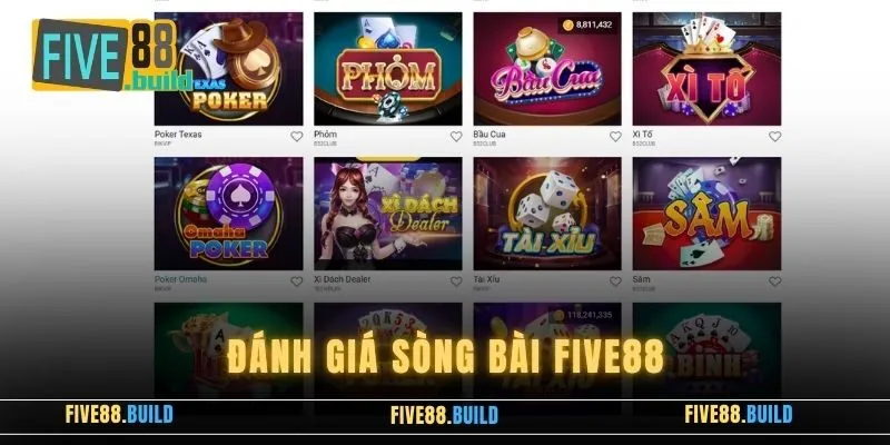 Đánh Giá Sòng Bài Five88 - Địa Điểm Cá Cược Đẳng Cấp
