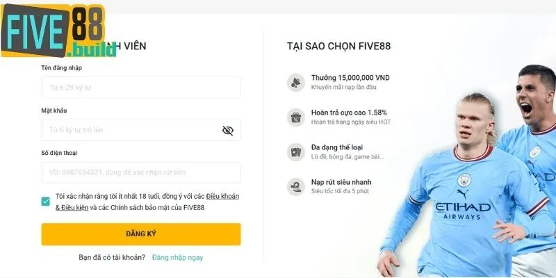 Hướng dẫn đăng ký trên máy tính 