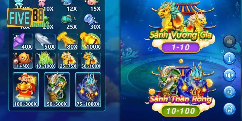 Người chơi nhận thưởng khi bắn hạ thành công mục tiêu